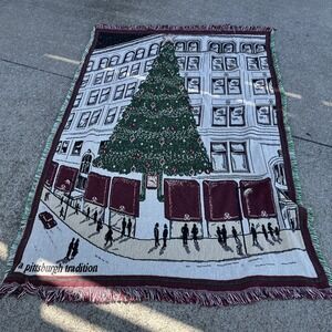 Vintage Throw‎ Blanket A Pittsburgh Tradition